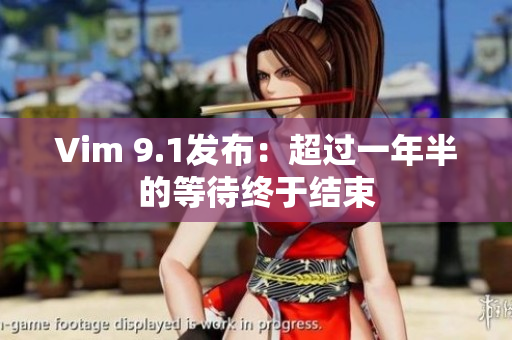 Vim 9.1发布：超过一年半的等待终于结束