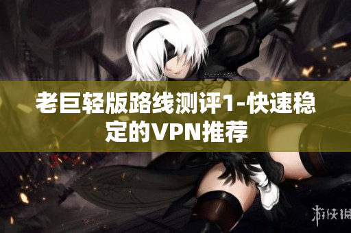 老巨轻版路线测评1-快速稳定的VPN推荐