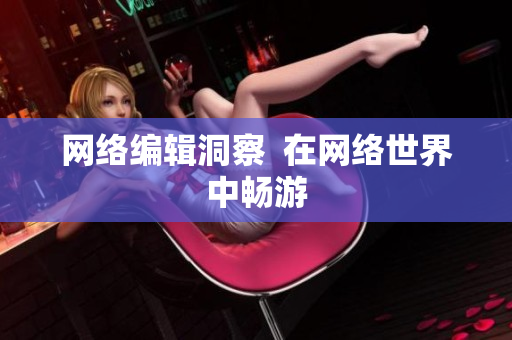 网络编辑洞察  在网络世界中畅游