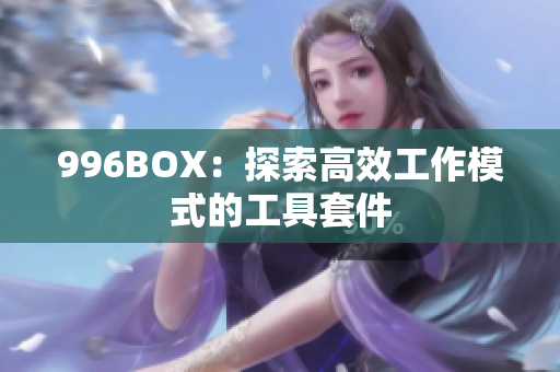 996BOX：探索高效工作模式的工具套件