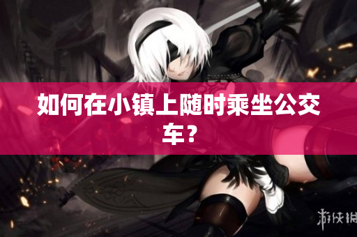 如何在小镇上随时乘坐公交车？