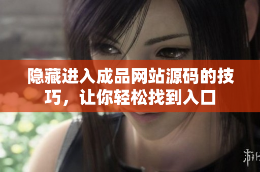 隐藏进入成品网站源码的技巧，让你轻松找到入口