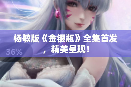 杨敏版《金银瓶》全集首发，精美呈现！