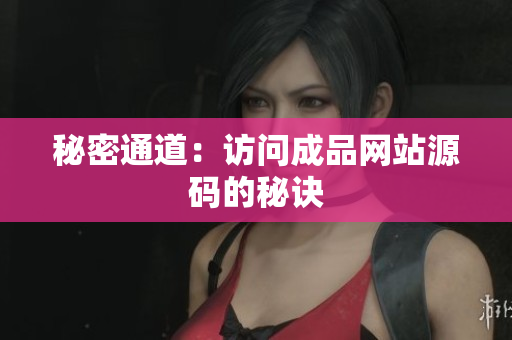 秘密通道：访问成品网站源码的秘诀