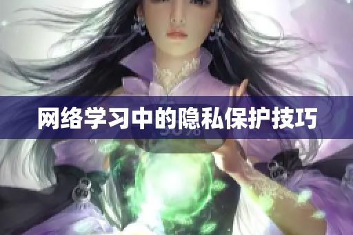网络学习中的隐私保护技巧