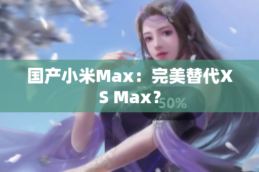 国产小米Max：完美替代XS Max？