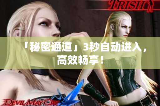 「秘密通道」3秒自动进入，高效畅享！