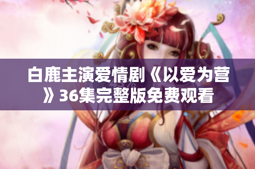 白鹿主演爱情剧《以爱为营》36集完整版免费观看