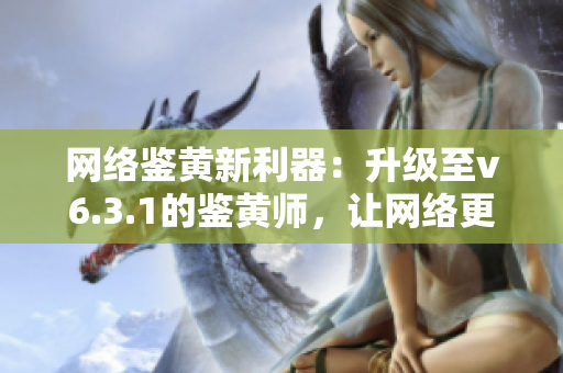 网络鉴黄新利器：升级至v6.3.1的鉴黄师，让网络更加清明可靠！