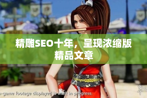 精雕SEO十年，呈现浓缩版精品文章