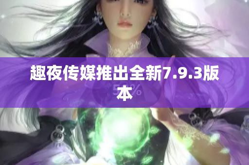 趣夜传媒推出全新7.9.3版本