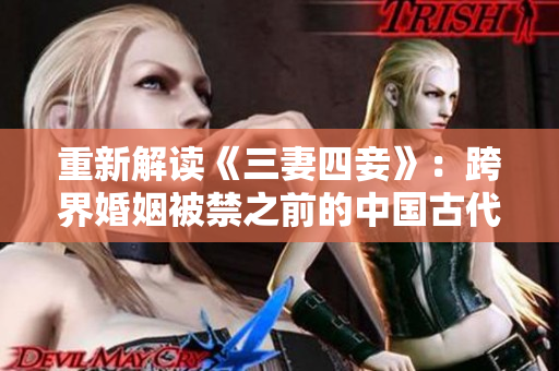 重新解读《三妻四妾》：跨界婚姻被禁之前的中国古代政治婚姻学