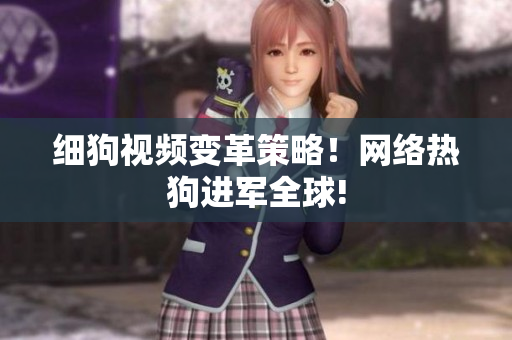 细狗视频变革策略！网络热狗进军全球!