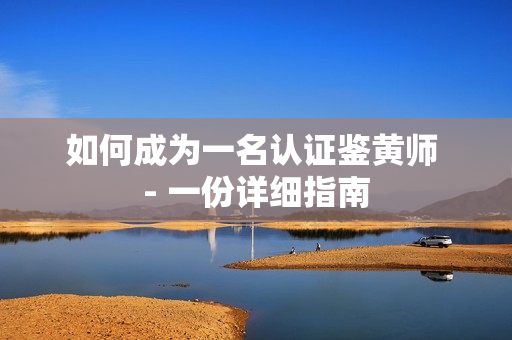如何成为一名认证鉴黄师 - 一份详细指南