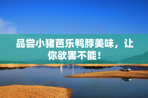 品尝小猪芭乐鸭脖美味，让你欲罢不能！