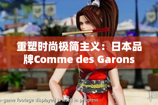 重塑时尚极简主义：日本品牌Comme des Garons