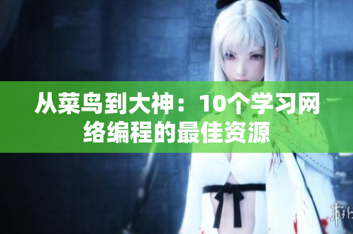从菜鸟到大神：10个学习网络编程的最佳资源