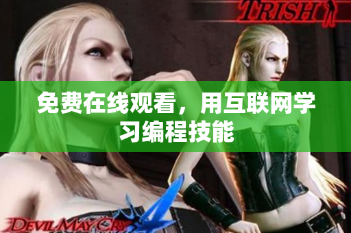 免费在线观看，用互联网学习编程技能