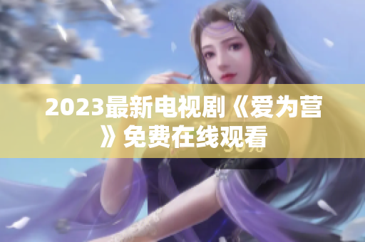 2023最新电视剧《爱为营》免费在线观看