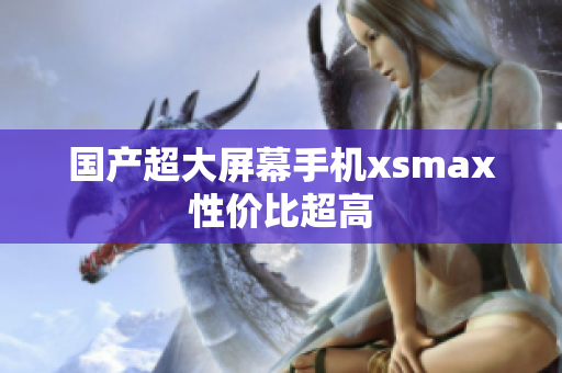 国产超大屏幕手机xsmax性价比超高