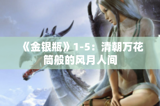 《金银瓶》1-5：清朝万花筒般的风月人间