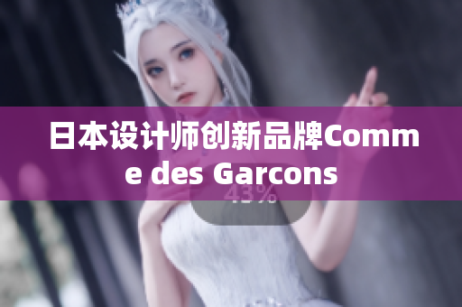 日本设计师创新品牌Comme des Garcons