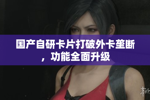 国产自研卡片打破外卡垄断，功能全面升级