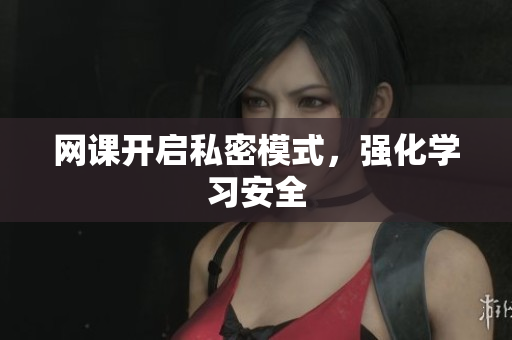 网课开启私密模式，强化学习安全