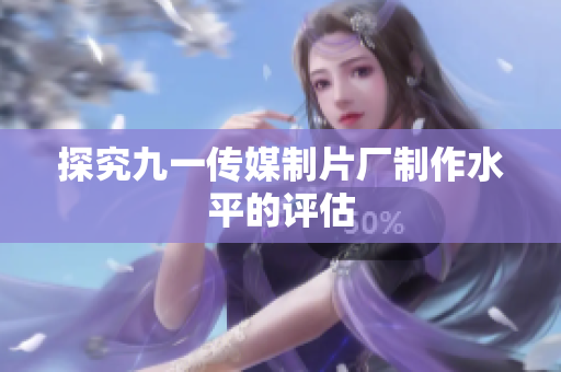 探究九一传媒制片厂制作水平的评估