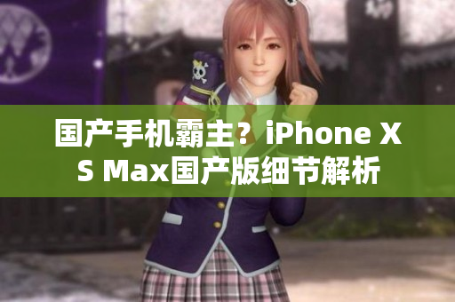 国产手机霸主？iPhone XS Max国产版细节解析