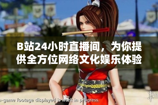 B站24小时直播间，为你提供全方位网络文化娱乐体验