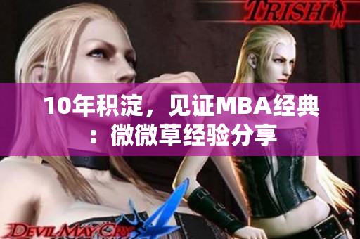 10年积淀，见证MBA经典：微微草经验分享