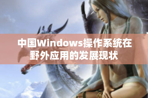 中国Windows操作系统在野外应用的发展现状