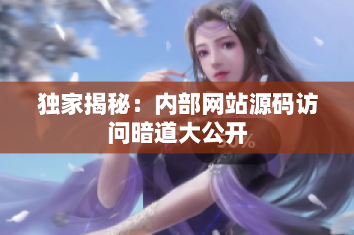独家揭秘：内部网站源码访问暗道大公开
