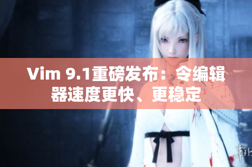 Vim 9.1重磅发布：令编辑器速度更快、更稳定