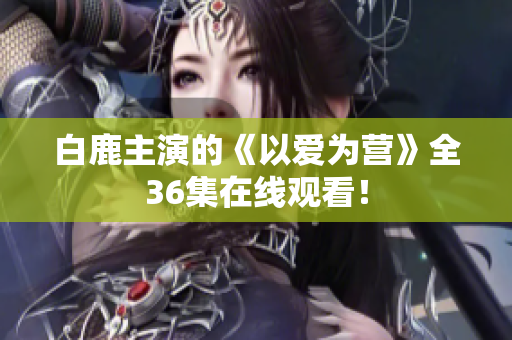 白鹿主演的《以爱为营》全36集在线观看！