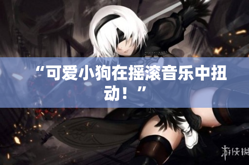 “可爱小狗在摇滚音乐中扭动！”