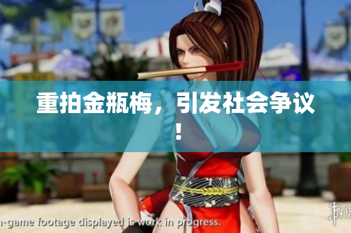 重拍金瓶梅，引发社会争议！