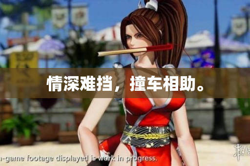 情深难挡，撞车相助。