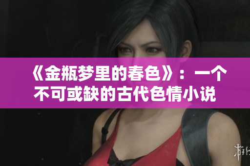 《金瓶梦里的春色》：一个不可或缺的古代色情小说