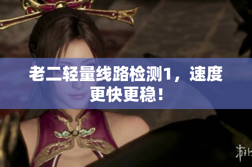 老二轻量线路检测1，速度更快更稳！