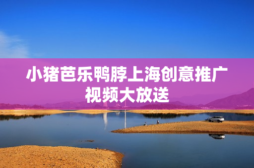 小猪芭乐鸭脖上海创意推广视频大放送