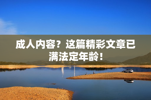 成人内容？这篇精彩文章已满法定年龄！