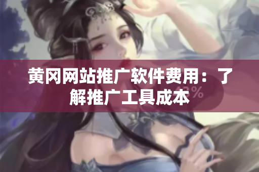 黄冈网站推广软件费用：了解推广工具成本