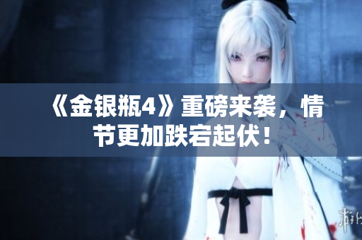 《金银瓶4》重磅来袭，情节更加跌宕起伏！