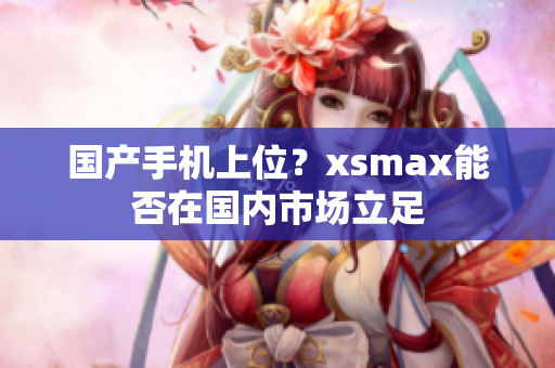 国产手机上位？xsmax能否在国内市场立足