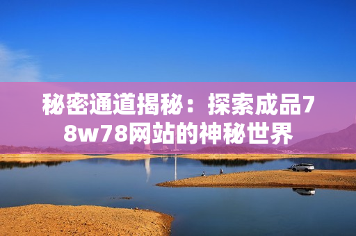 秘密通道揭秘：探索成品78w78网站的神秘世界