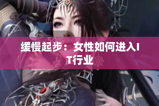 缓慢起步：女性如何进入IT行业