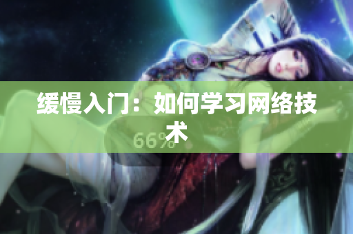 缓慢入门：如何学习网络技术