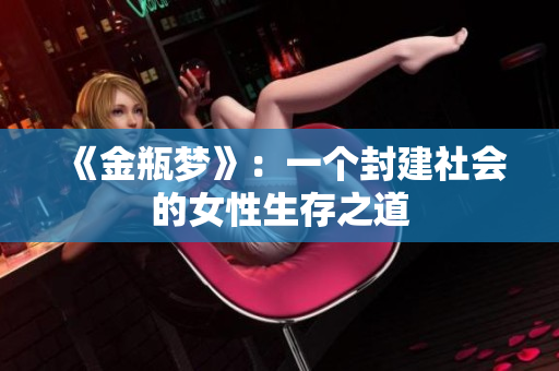《金瓶梦》：一个封建社会的女性生存之道